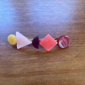 Madewell Geometric Shapes Hair Barrette